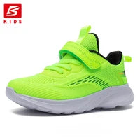 Baasploa Children Sports Shoes New Casual Lightweight Mesh Breathable Sneakers Kids Outdoors Comfortable Non-Slip Running S