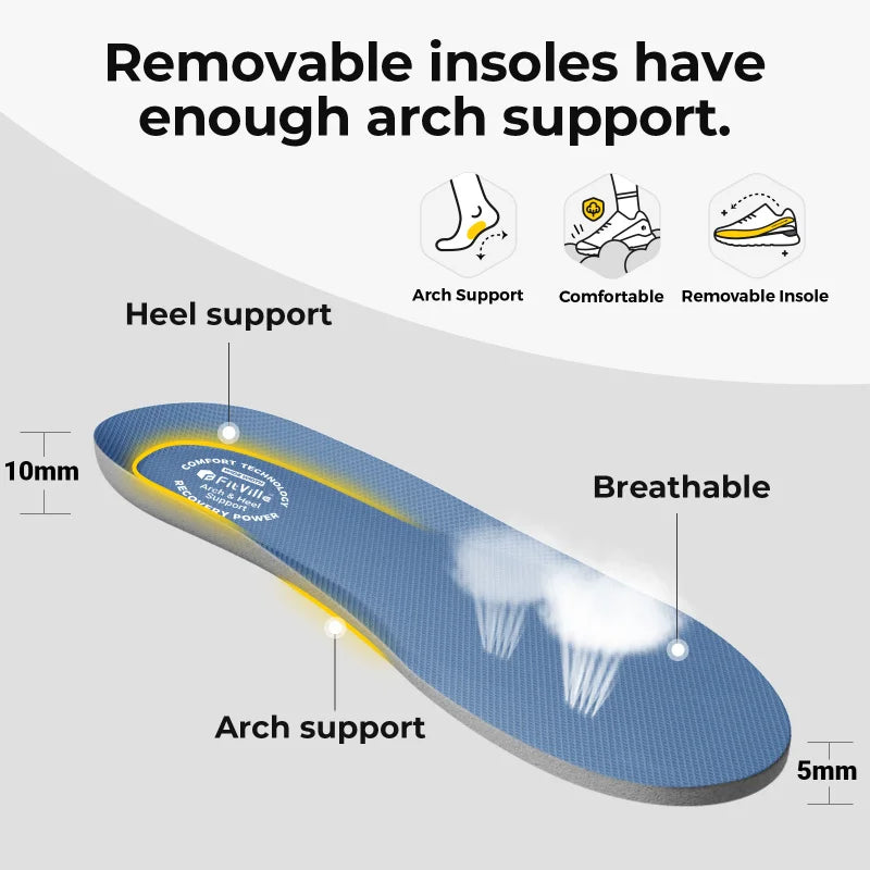 FitVille Wide Toe Box Shoes For Women Breathable Extra Wide Running Shoe Lightweight for Swollen Feet with Cushioned Relief Pain