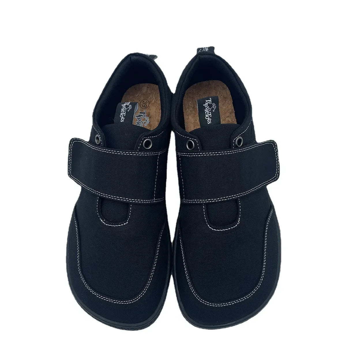 Tipsietoes 2025 Natural 100% Cotton Canvas Barefoot Women With Flat Soft Zero Drop Sole Wider Toe Box Light Weight Minimalist
