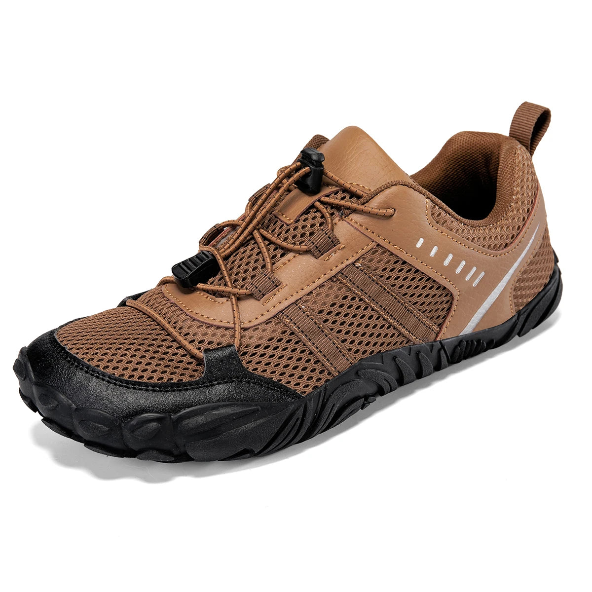 STRONGSHEN Men Hiking Shoes Outdoor Breathable Non-slip Mountain Climbing Sport Men Lace-Up Walking Hunting Trekking Sneakers