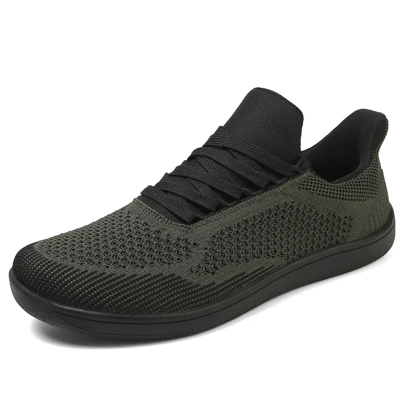 Men Women Slip On Mesh Wide Toe Shoes Minimalist Barefoot Zero Drop Wide Box Flat Shoes Casual Flats Plus Big Size 51 52 53 54