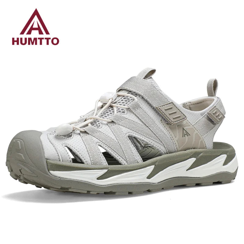 HUMTTO Quick-Drying Wading Shoes for Men Breathable Hiking Shoes Men's Summer Beach Outdoor Sandals Non-Slip Aqua Sneakers Male