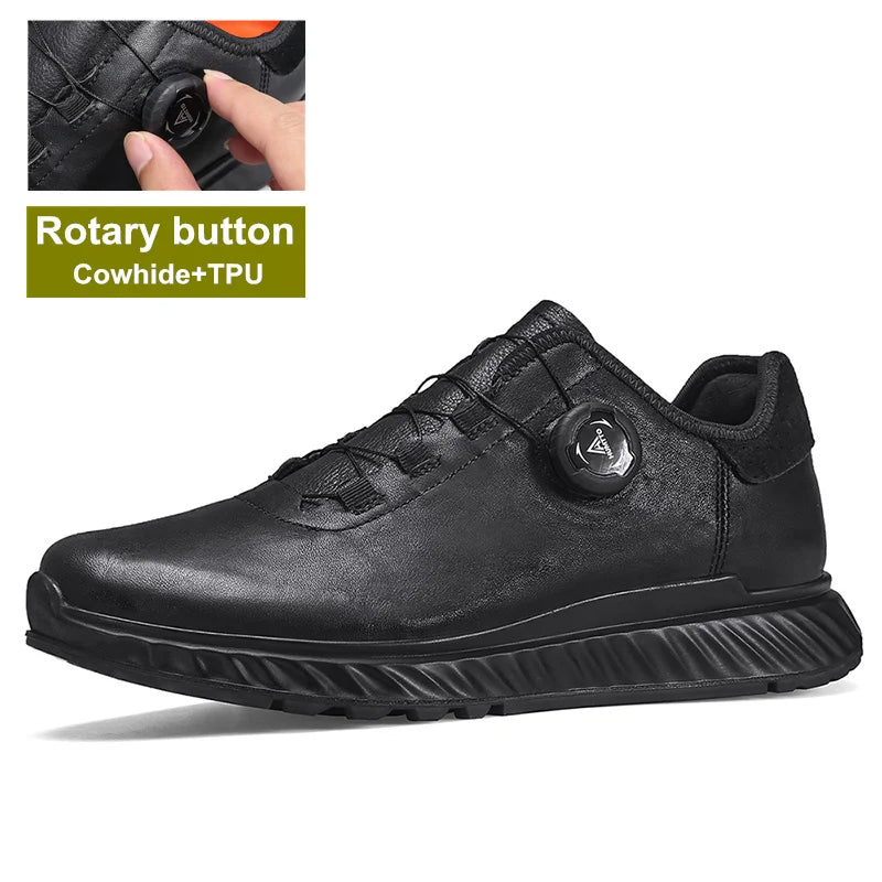 HUMTTO Sneakers for Men Luxury Designer Trail Running Shoes Men's Breathable Sport Mens Tennis Black Leather Casual Man Trainers