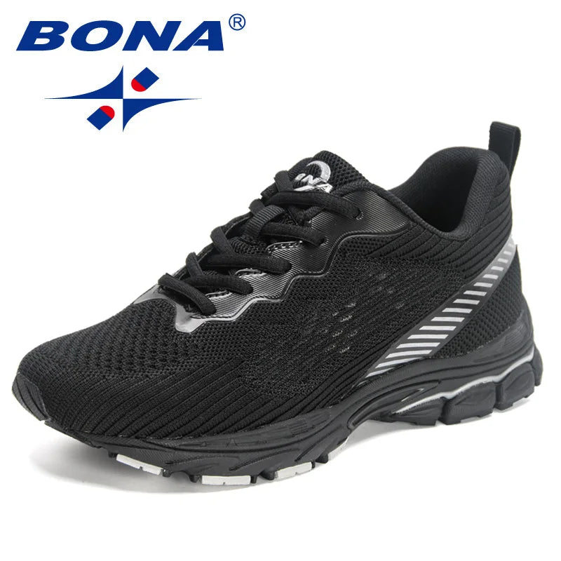 BONA New Designers Classics Sneakers Women Sports Shoes Casual Running Shoes Ladies Breathable Jogging Footwear Feminino