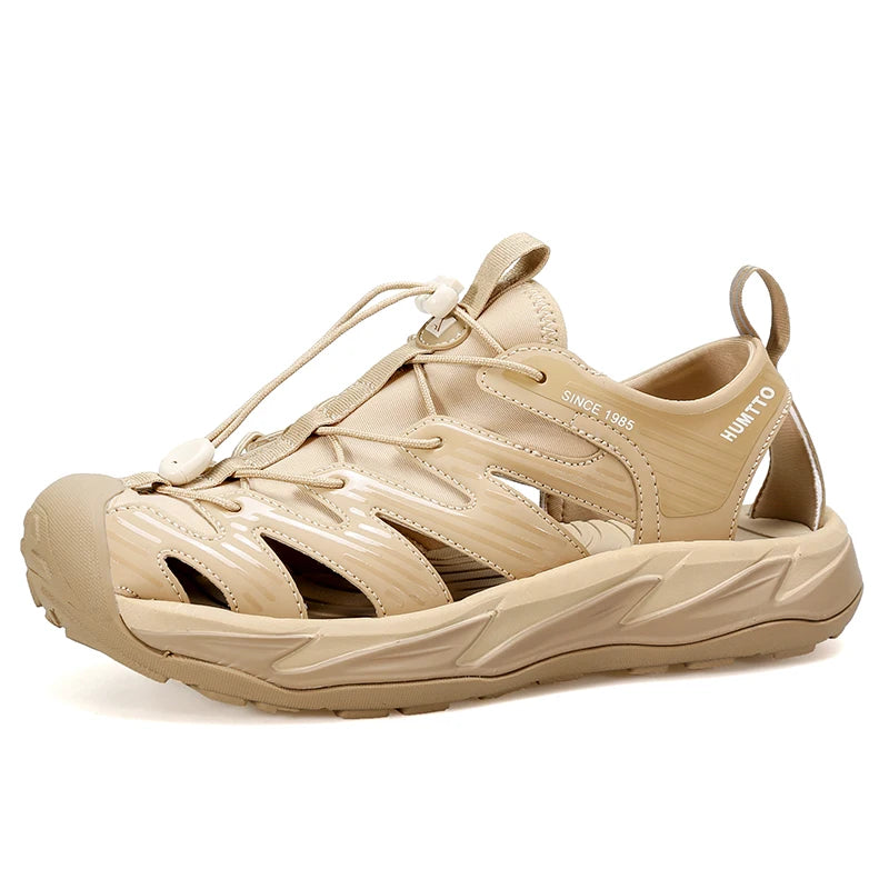 HUMTTO Hiking Shoes Summer Sandals for Men Breathable Outdoor Water Beach Mens Sandals Climbing Quick Drying Aqua Sneakers Man