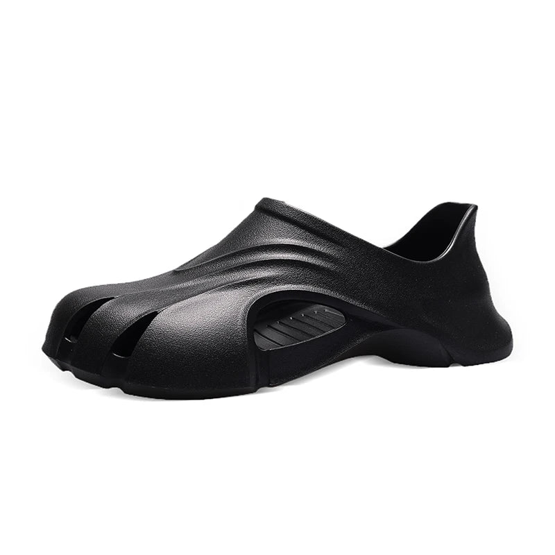 STRONGSHEN EVA Sandals for Men Casual Hole Shoes Outdoor Comfortable Trendy Designer Luxury Breathable Wear-Resistant Slippers
