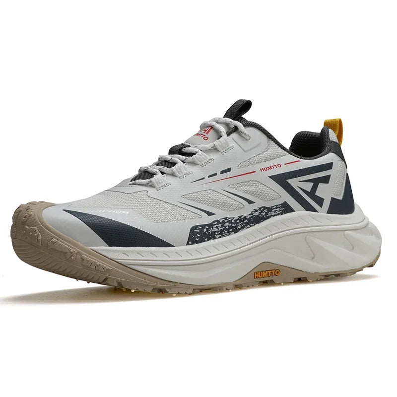 HUMTTO Sports Trail Running Shoes Designer Tenis Man Casual Sneaker for Men Breathable Lightweight Outdoor Black Men's Sneakers