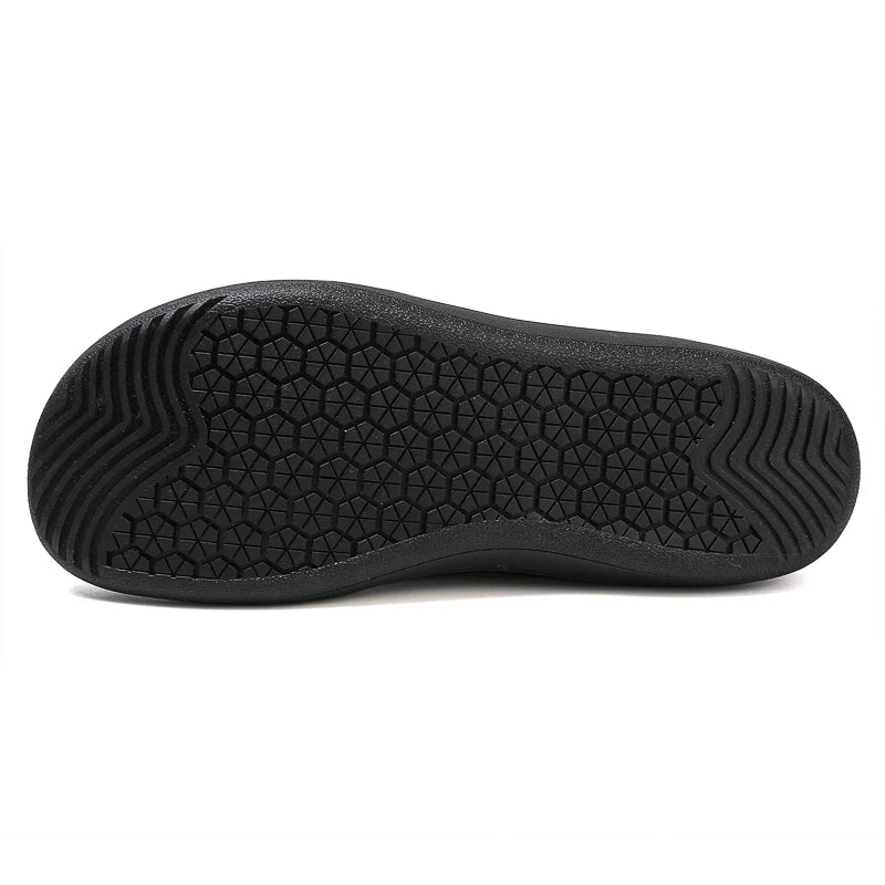 Plus Big Size 50 51 52 53 Winter Keep Warm Wide Toe Barefoot Shoes Minimalist Mens Non-leather Casual Wide Box Shoes Anti-skid