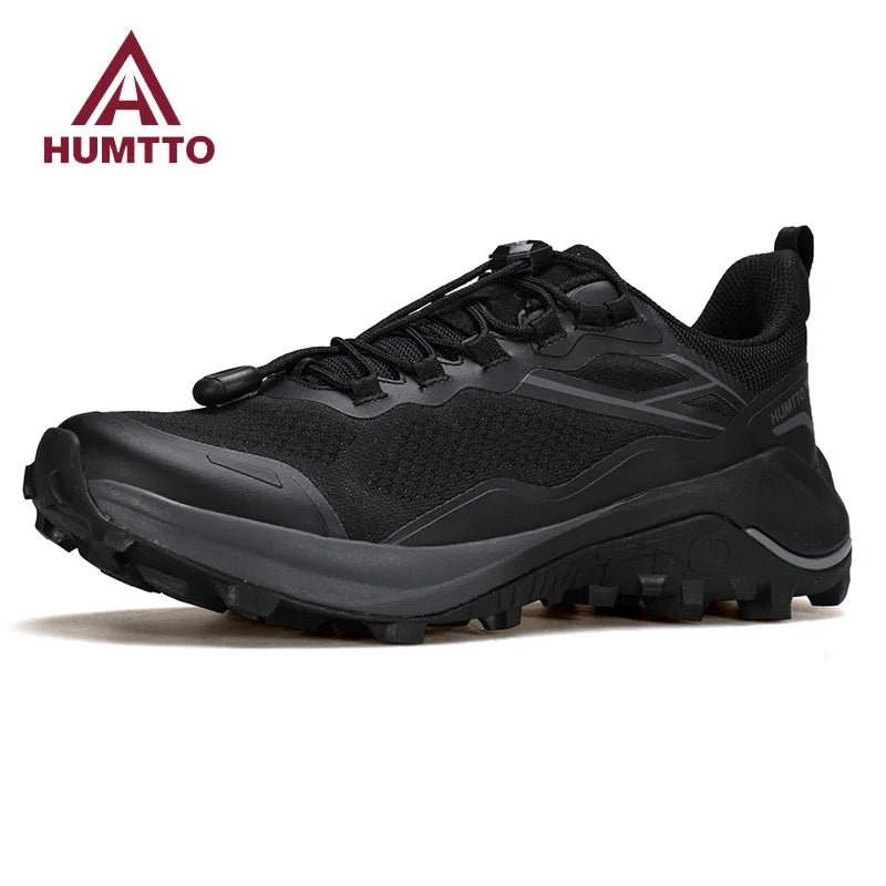 HUMTTO Summer Climbing Shoes for Men High Quality Hiking Shoes Outdoor Designer Walking Man Sneakers Non-slip Mens Boots