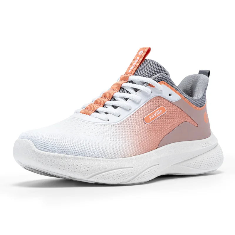 Women'S Walking Shoes Outdoor Marathon Running Shoe 2E Widened Lightweight Breathable Non-Slip For Swollen Feet Sneaker