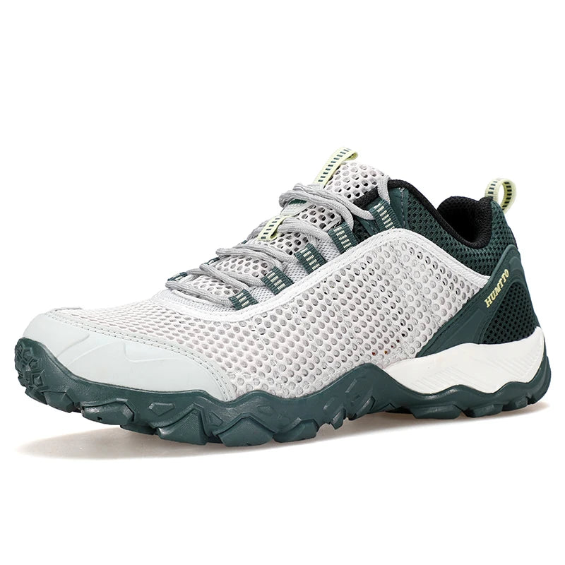 HUMTTO Shoes for Men Non-slip Sports Breathable Summer Hiking Shoes Man Outdoor Luxury Designer Trekking Climbing Mens Sneakers