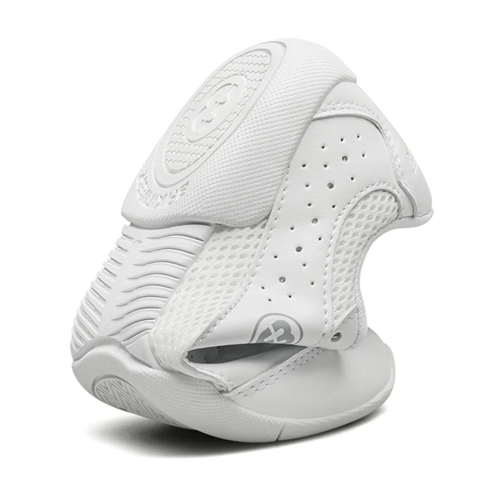 BAXINIER Girls Cheer Shoes White Cheerleading Dance Sneakers for Women Youth ShoolAthletic Training Tennis Shoes Walking Shoes