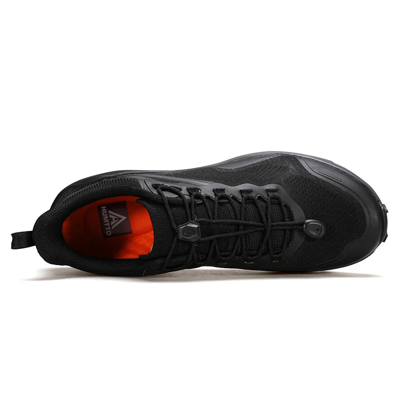 HUMTTO Summer Climbing Shoes for Men High Quality Hiking Shoes Outdoor Designer Walking Man Sneakers Non-slip Mens Boots