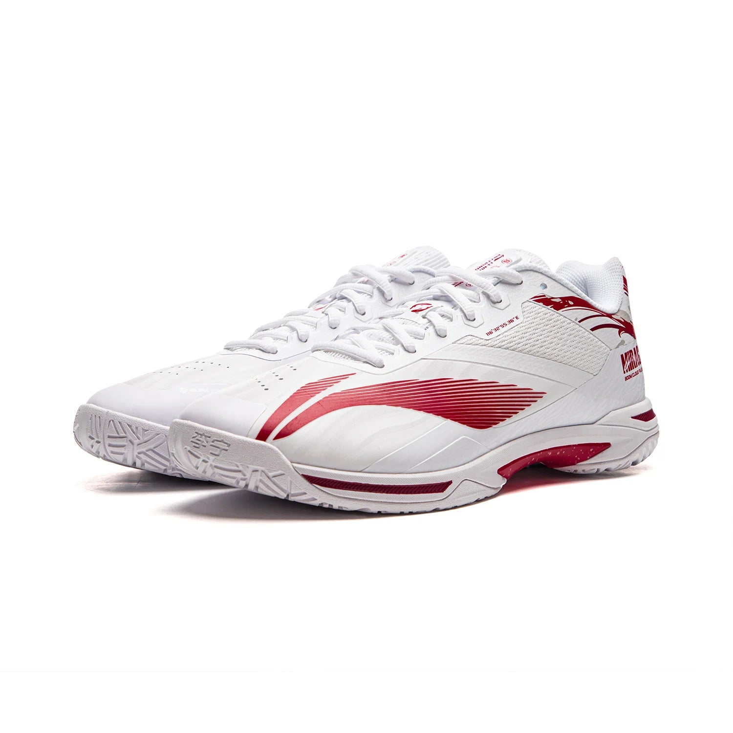 Li-Ning Unisex MIRAGE SE Badminton Shoes BOOM Shock Absorption Rebound Comfortable LiNing Men Women Professional Sneaker AYZU021