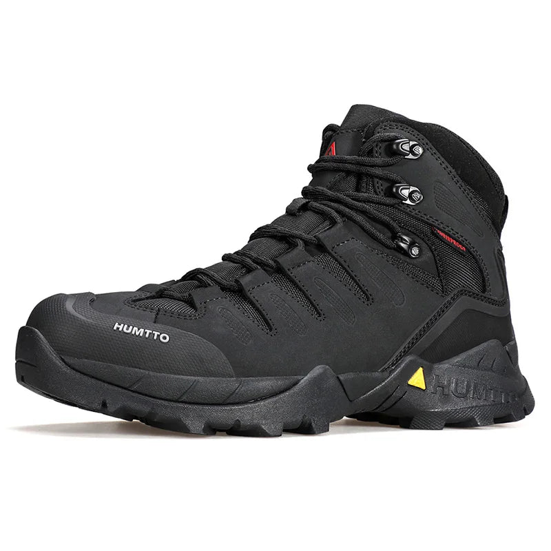 HUMTTO Hiking Boots Leather Women's Sports Shoes Non-slip Winter Outdoor Safety Sneakers Breathable Trekking Shoes for Women