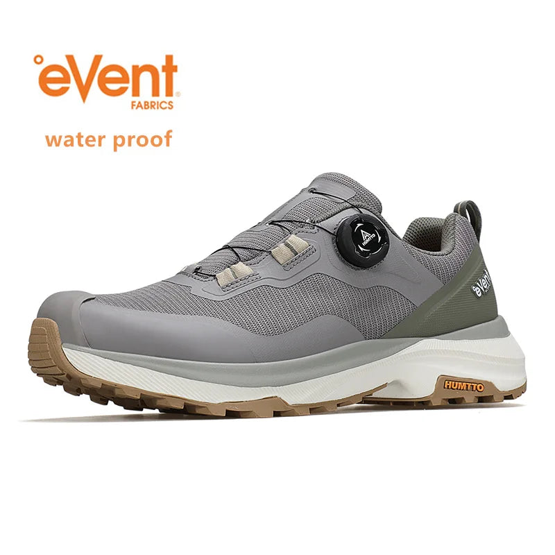 HUMTTO Waterproof Hiking Shoes for Men Breathable Trekking Boots Outdoor Camping Men's Sports Shoes Winter Non-slip Sneakers Man