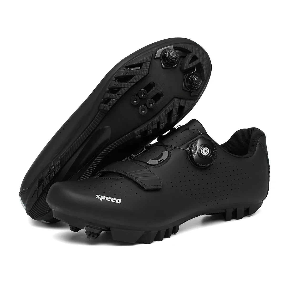 mtb cycling shoe Flat pedal bicycle shoes clit Man cleat shoes bicycle Mountain Bike Shoe Racing Lock Footwear Cycling sneaker