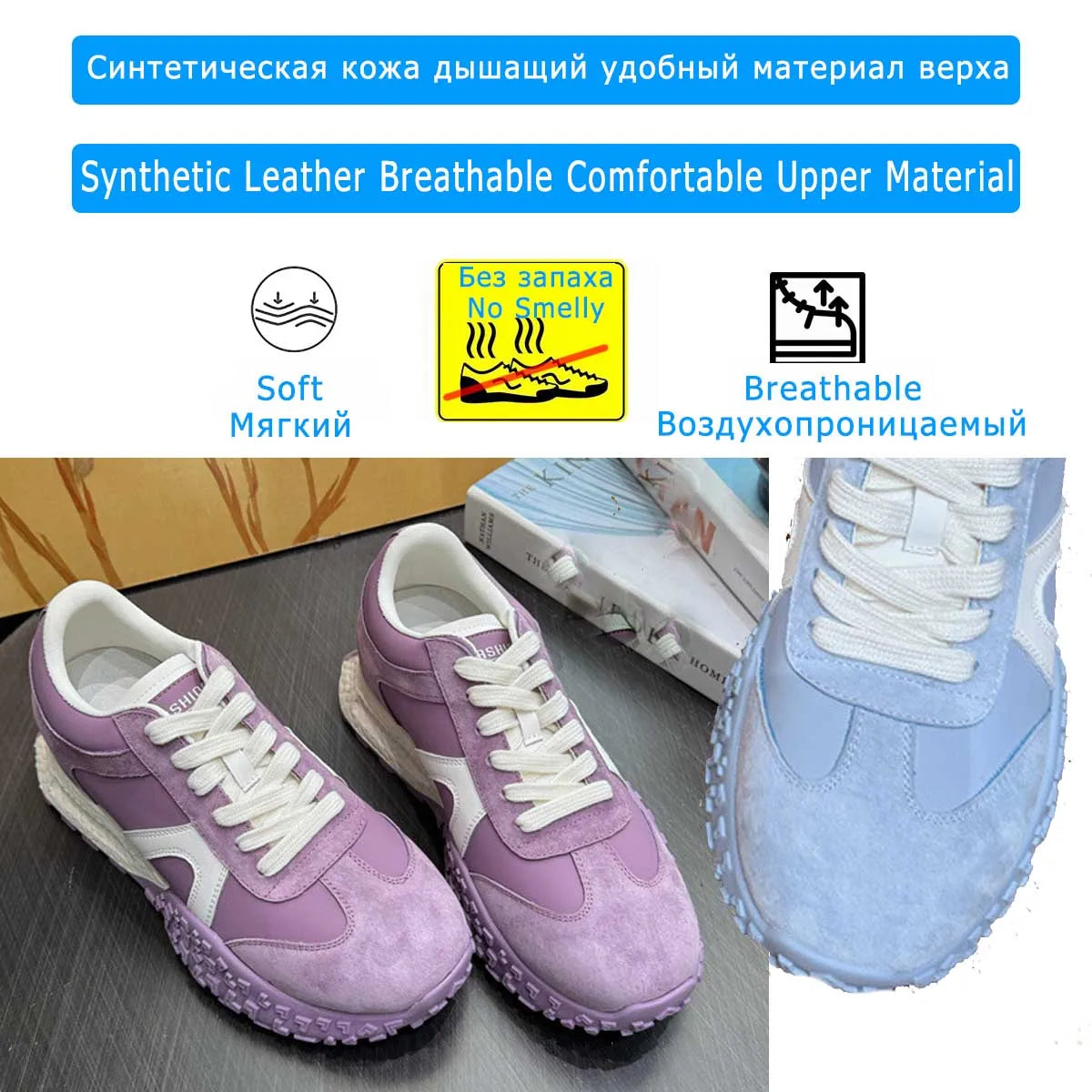 Fujin 7cm New Air Mesh Microfiber Suede Leather Flats Platform Wedge Shoes Spring Autumn Chunky Sneaker Fashion Women Vulcanize