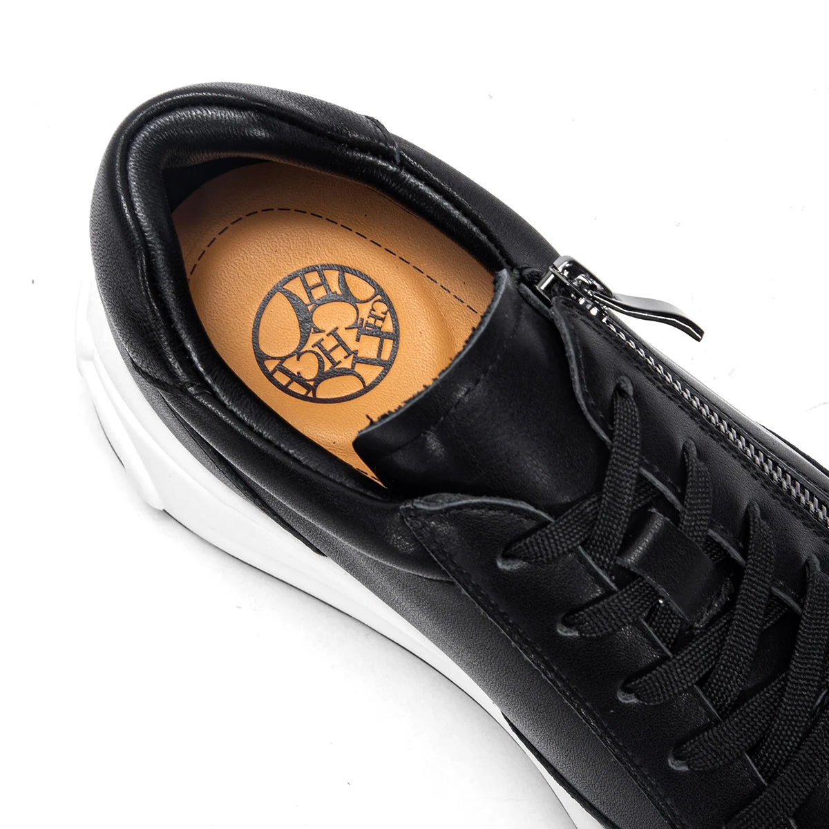 Balance Shoes Technology Orthopedic Women's Shoes Sneakers Casual Running Shoes Lace Up Black Leather Loafers