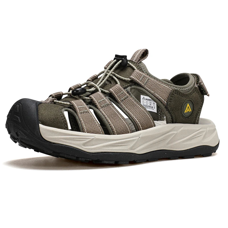 HUMTTO Summer Outdoor Sandals Non-Slip Hiking Sneakers Male Breathable Men Beach Wading Shoes Quick-Drying Aqua Shoes for Men's