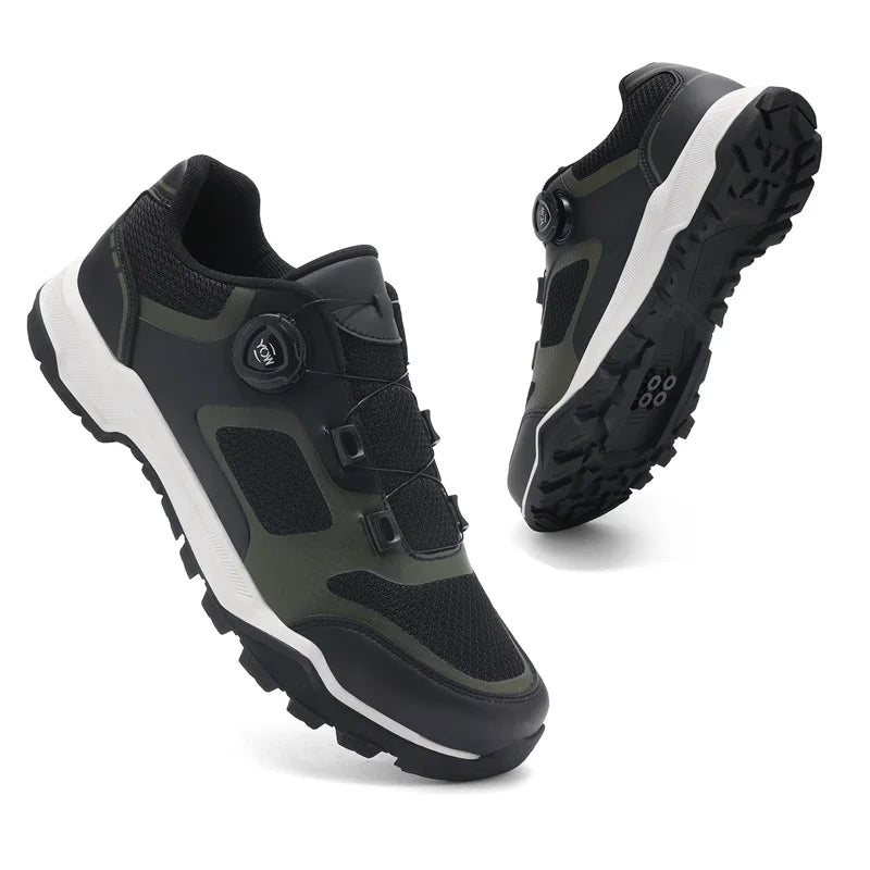 Cycling Shoes Man MTB Cycling Sneaker Flat Pedal Bicycle Shoes Cleats Shoes Bicycle Mountain Bike Shoe Racing Lock Footwear male