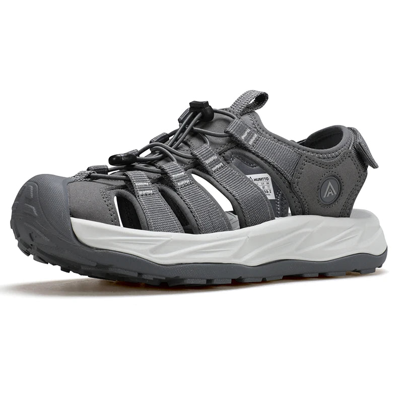 HUMTTO Summer Outdoor Sandals Non-Slip Hiking Sneakers Male Breathable Men Beach Wading Shoes Quick-Drying Aqua Shoes for Men's