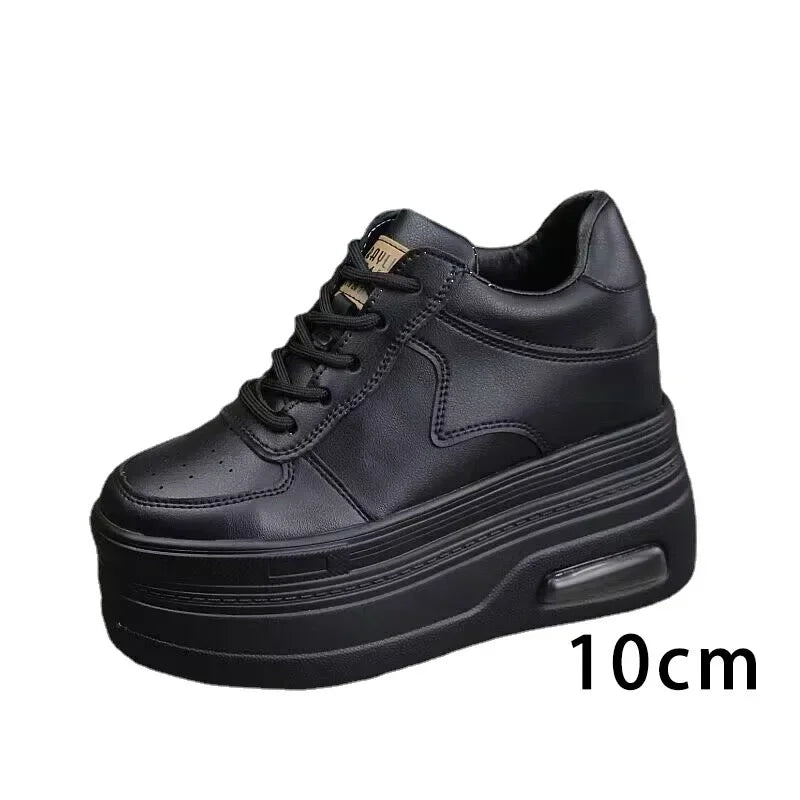 Fujin 8cm 10cm 12cm Synthetic Genuine Plush Platform Wedge Leather Autumn Spring Winter Boot Ankle 2024  Women High Brand Shoes