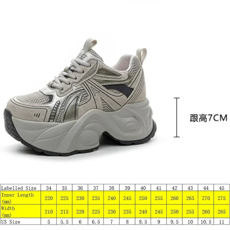 Fujin 7cm Ethnic Comfy Concise Chunky Sneaker Women Autumn Leather Loafer Spring Flats Rubber Luxury Shoes Winter Warm Footwear