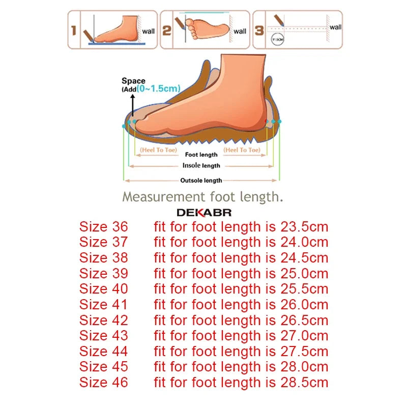 DEKABR Brand Genuine Leather Leisure Loafer Fashion Breathable Driving Shoes Slip On Comfortable Flats Men Shoes Size 36-46