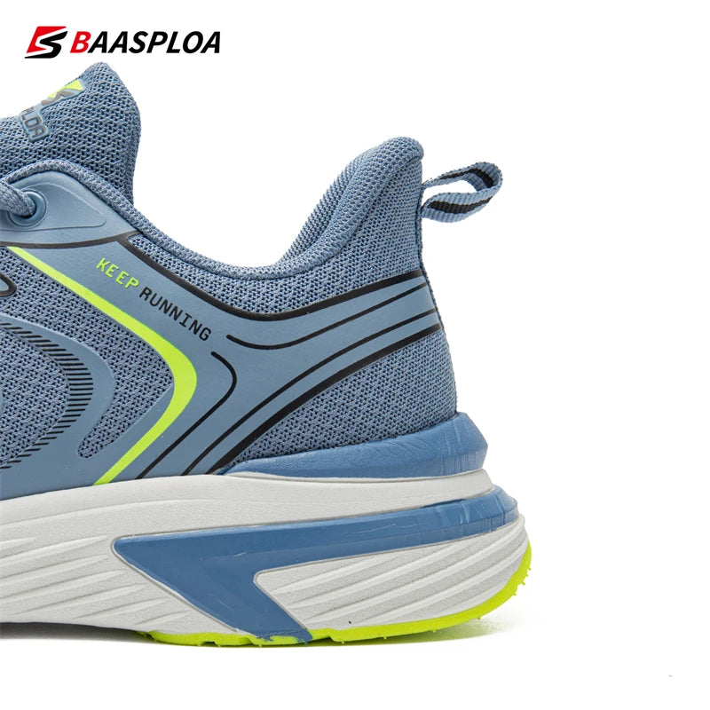 Baasploa Men's Walking Shoes 2025 Summer Outdoor Mountain Training Sneakers Male Casual Lightweight Mesh Breathable Shoes