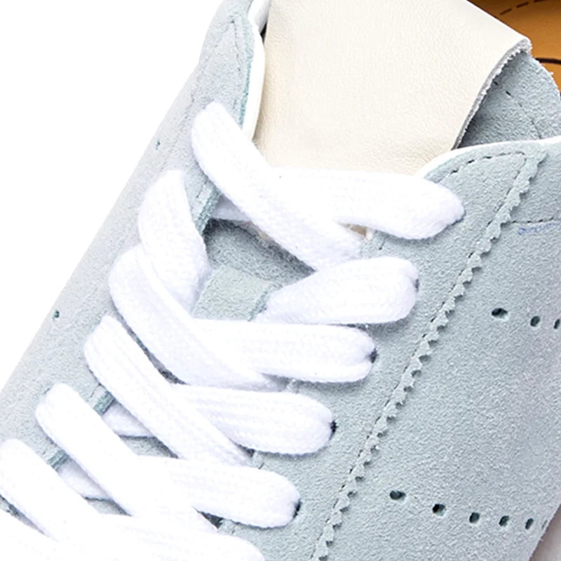 Balance Shoes Tech Orthopedic Women's Casual Shoes Suede Flats Running Shoes Lace Up Tennis Shoes Blue