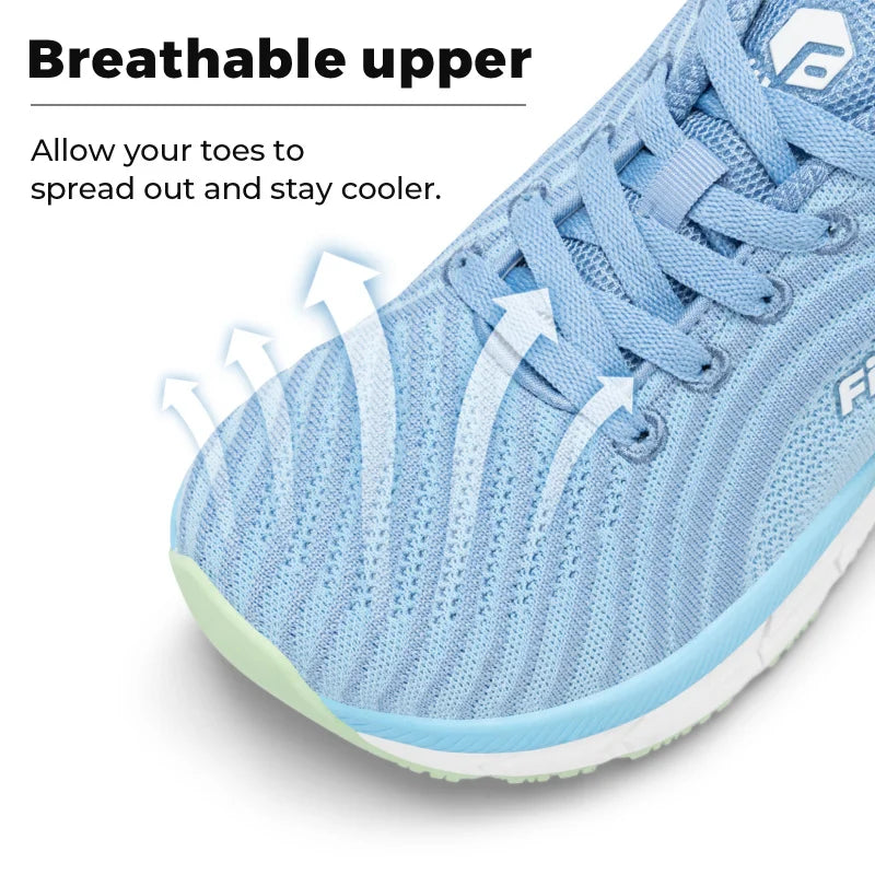 FitVille Wide Toe Box Shoes For Women Breathable Extra Wide Running Shoe Lightweight for Swollen Feet with Cushioned Relief Pain