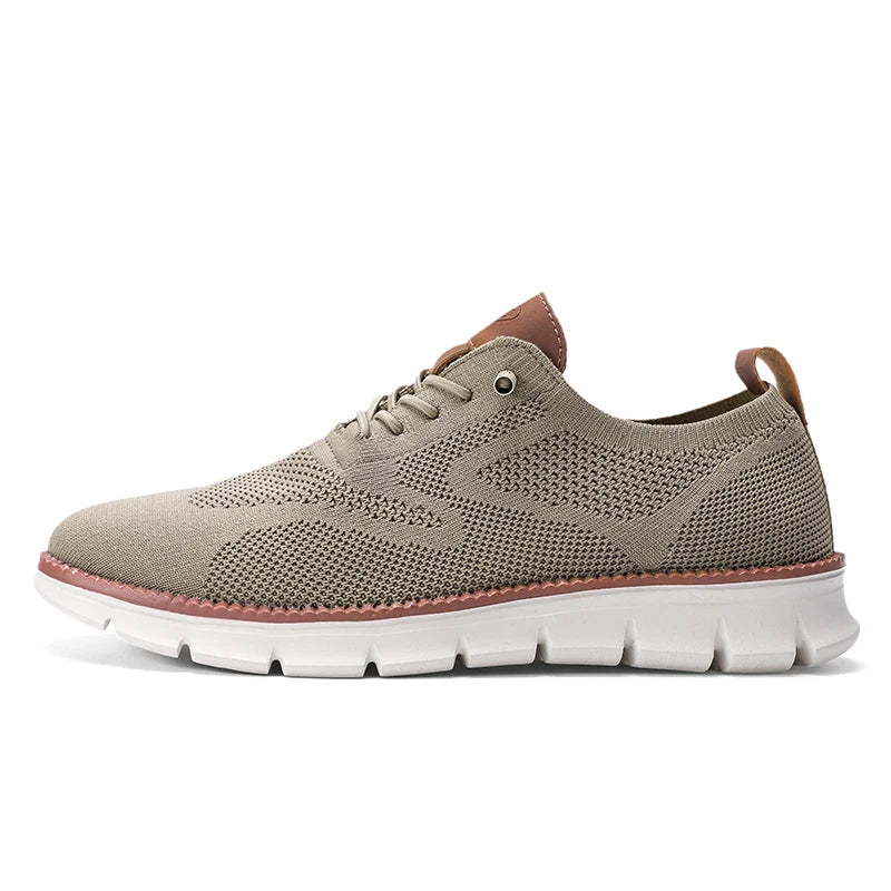 Plus Big Size 50 51 52 53 54 Mens Stylish Mesh Shoes Brogues Loafers Summer Lightweight Breathable Non-Leather Casual Shoes