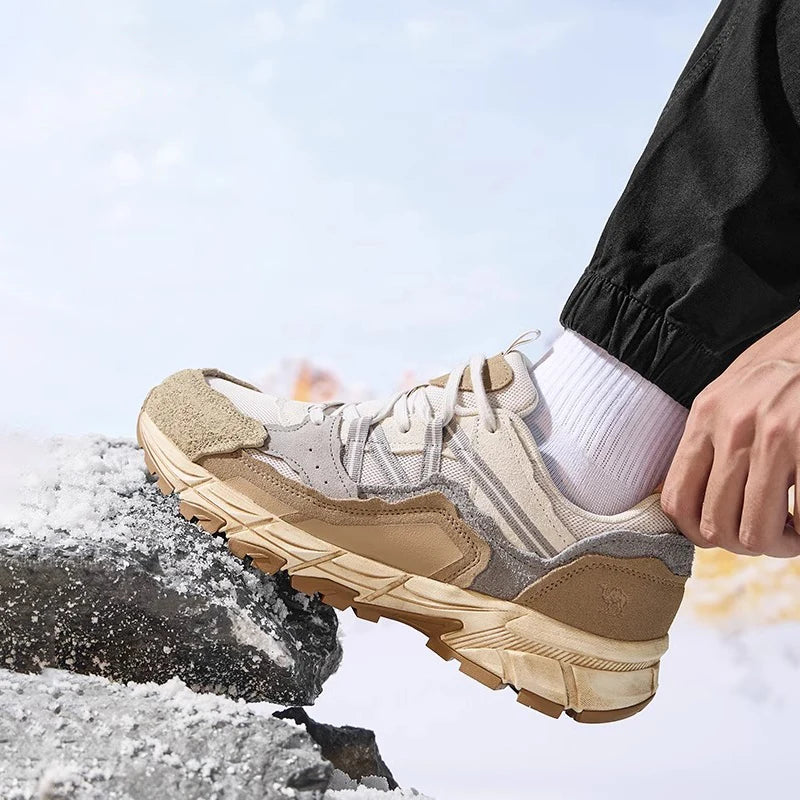 GOLDEN CAMEL Hiking Shoes Women and Men Sports Shoes Anti-slip Lightweight Professional Outdoor Climbing Shoes for Men Autumn