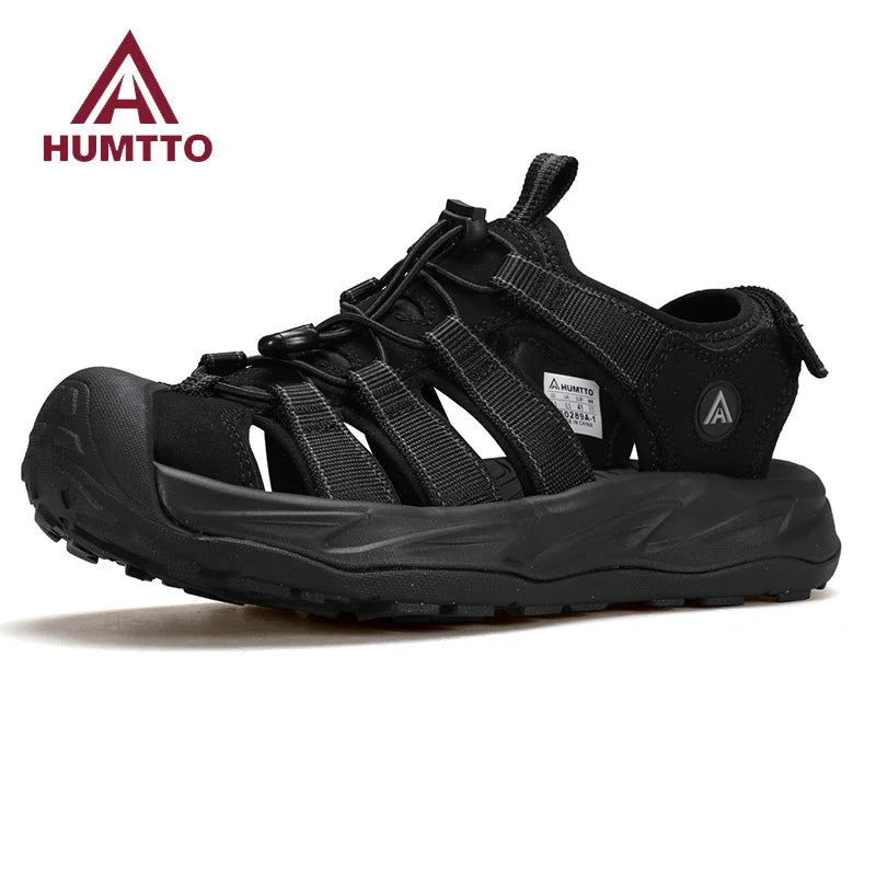 HUMTTO Summer Outdoor Sandals Non-Slip Hiking Sneakers Male Breathable Men Beach Wading Shoes Quick-Drying Aqua Shoes for Men's