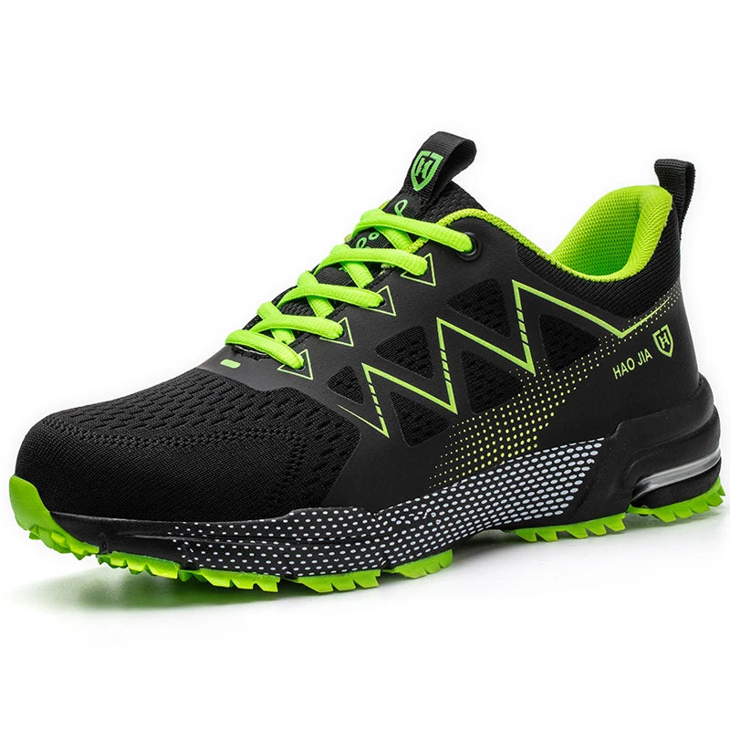 Lightweight Safety Shoes Men Steel Toe Sneaker Anti-stab Anti-smash Work Safety Boots Fashion Man Work Shoes Protective Footwear