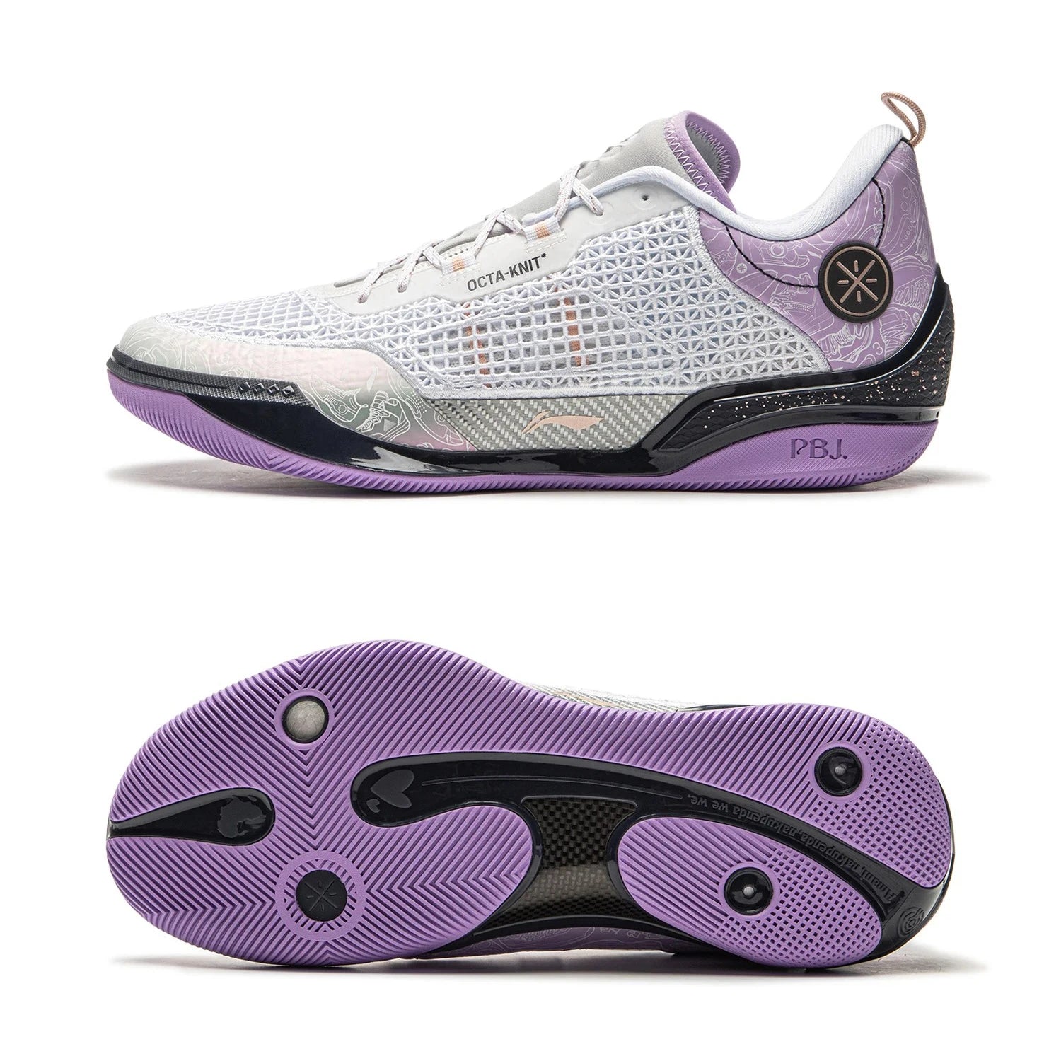 Li-Ning Men WADE 808 4 ULTRA Professional Basketball Shoes Wearable Cushion Bounce Comfortable Sneakers Sport Shoes ABAU065